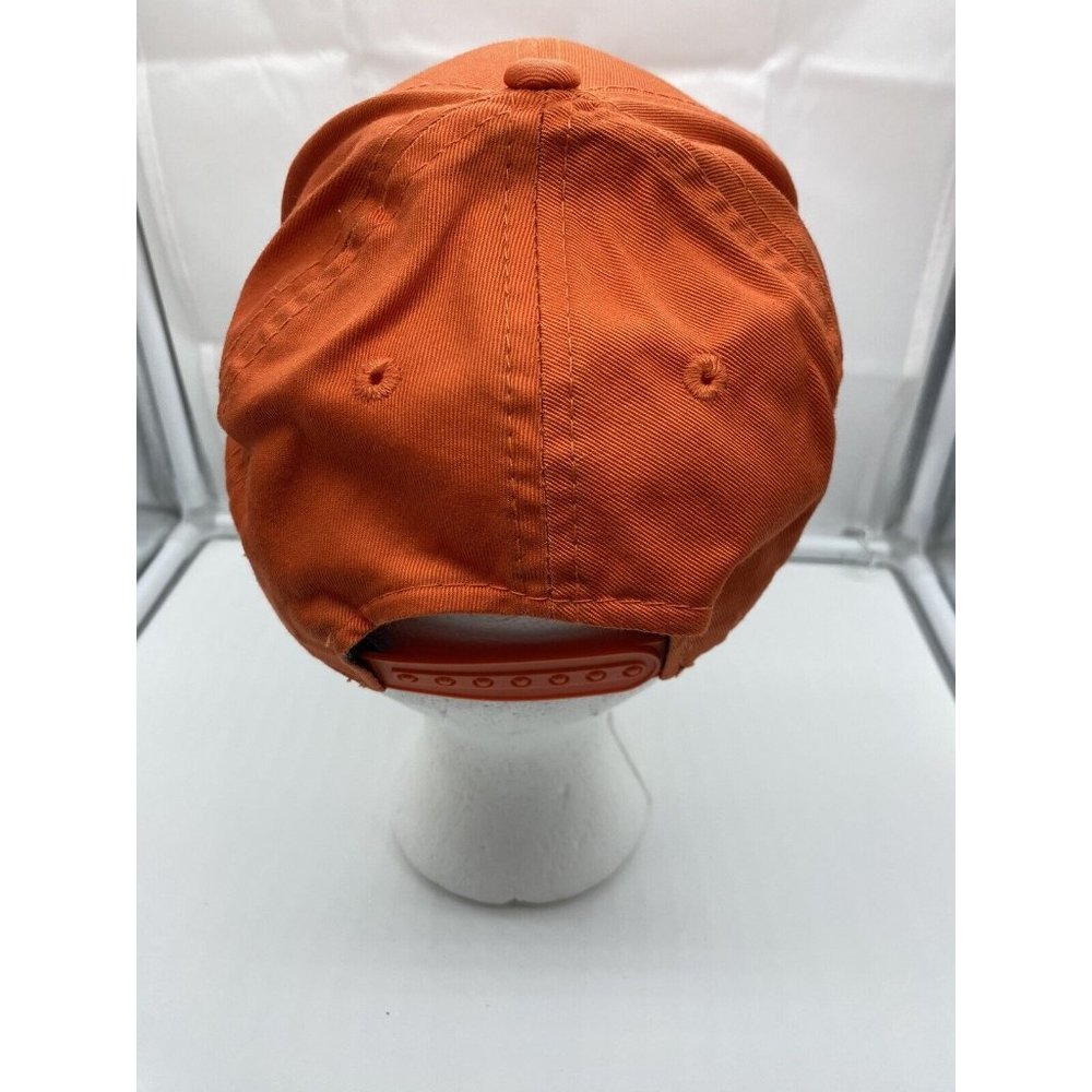 Virginia Tech Hokies Orange Adjustable Baseball Cap Hat Snap-back Signatures - Picture 4 of 12